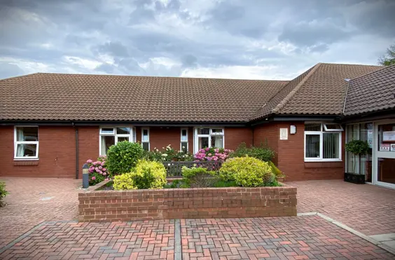 Orchard Blythe - An outside view of the home