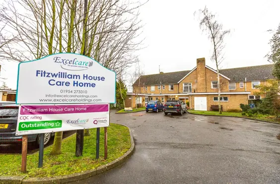 Fitzwilliam House Care Home - An outside view of the home