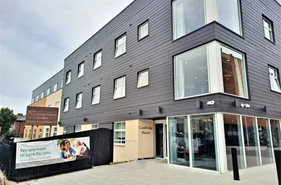 Cambridge Manor Care Home - An outside view of the home