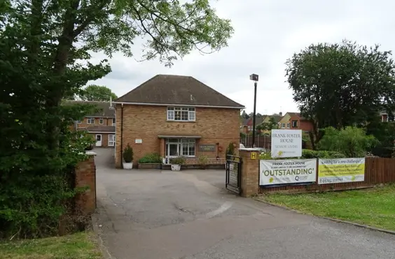 Frank Foster House - An outside view of the home