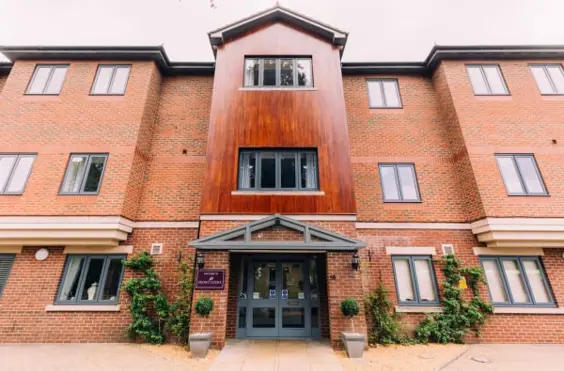 Peony Court - An outside view of the home