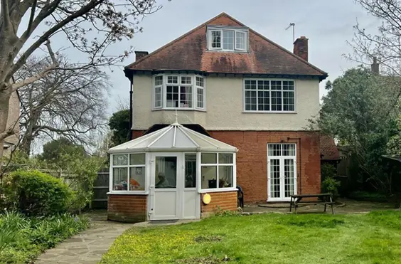 Coombe Road - Photo of the garden where applicable