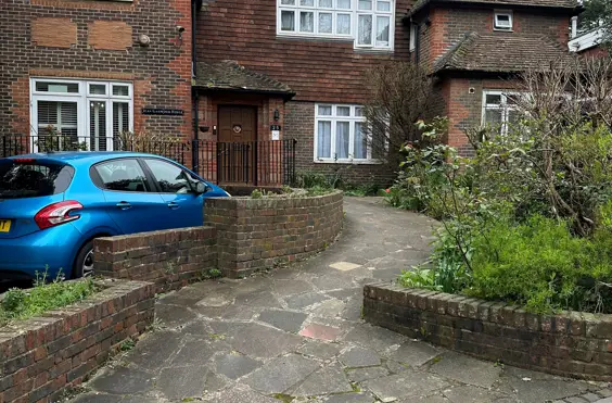 Jean Garwood House - An outside view of the home