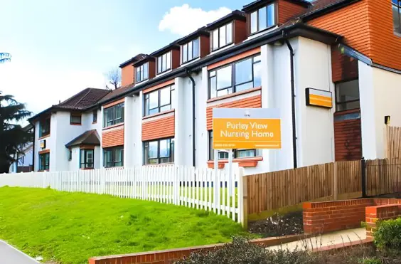 Purley View Nursing Home - An outside view of the home