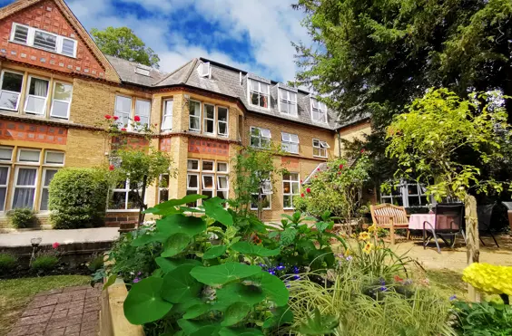 Hill House Care Home - An outside view of the home