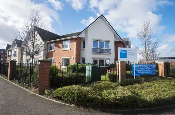 Canning Court Care Home - An outside view of the home