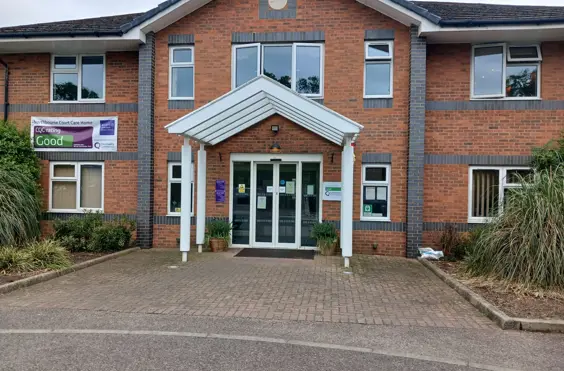 Northbourne Court - An outside view of the home