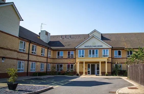Maples Care Home - An outside view of the home