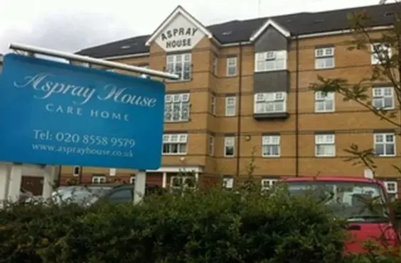 Aspray House - An outside view of the home