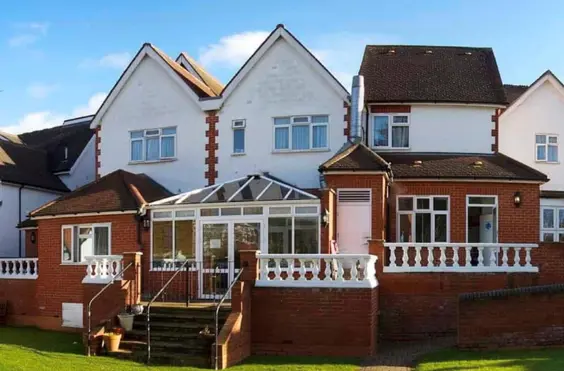 St Ives Lodge Residential Care Home - Photo of the garden where applicable