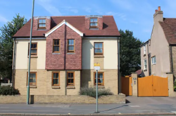 Crossbrook Court - An outside view of the home