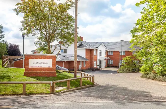 Mills Meadow - An outside view of the home