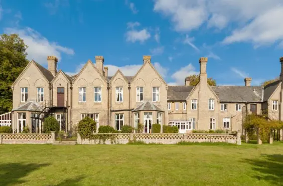 The Depperhaugh - An outside view of the home