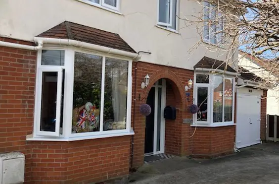 Wisteria House - An outside view of the home