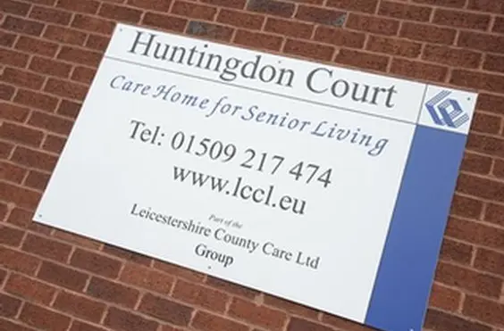 Huntingdon Court - An outside view of the home