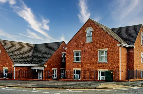Old Station Close - An outside view of the home
