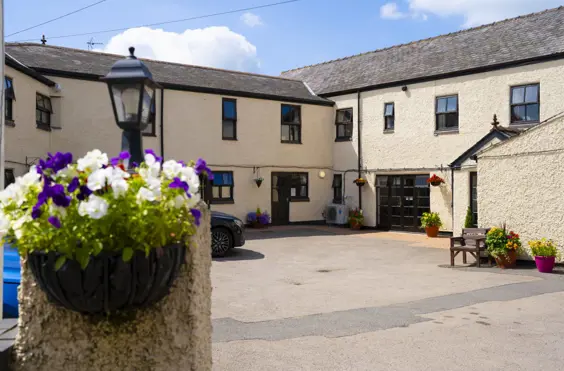 Brook House Care Home - An outside view of the home