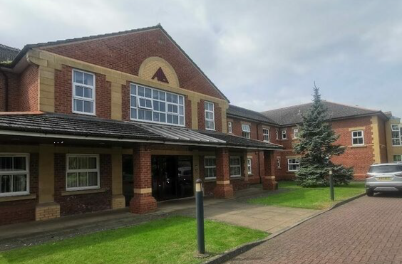 Enderby Grange - An outside view of the home