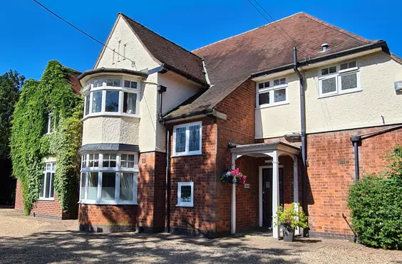 Glenfield Woodlands Care Home - An outside view of the home