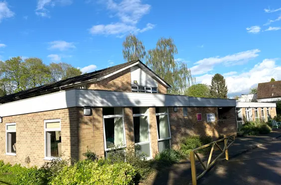 Kirby House - An outside view of the home