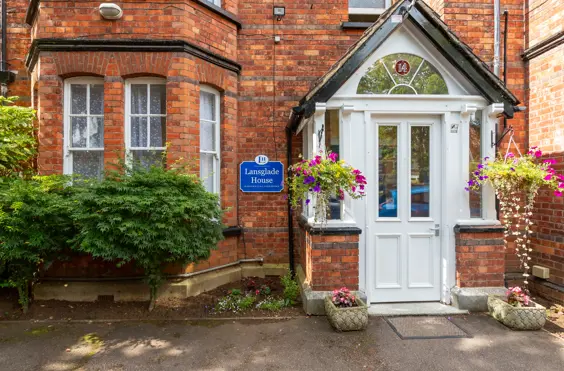 Lansglade House - An outside view of the home