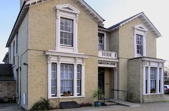 Kimbolton Lodge - An outside view of the home