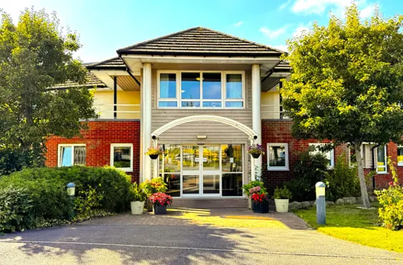 Juniper House - An outside view of the home