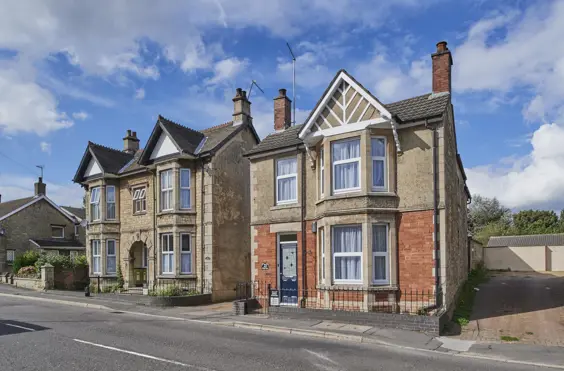 Holland House - An outside view of the home