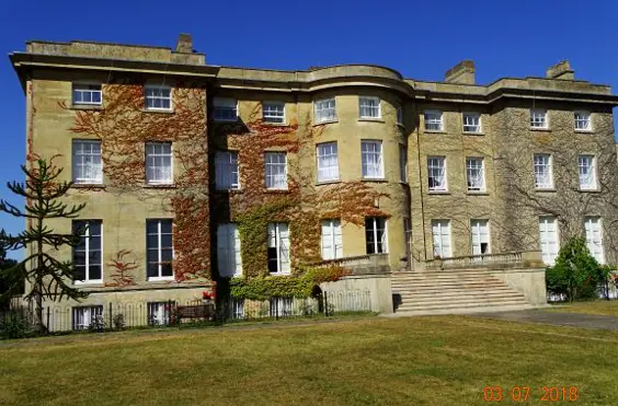 Laxton Hall - An outside view of the home