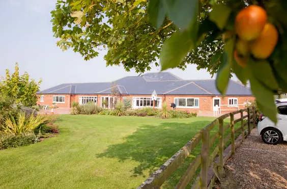 Orchard House - An outside view of the home