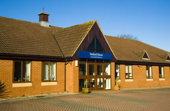 Sanford House Nursing Home - An outside view of the home