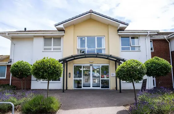 Britten Court - An outside view of the home