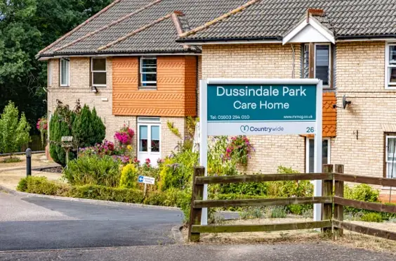 Dussindale Park - An outside view of the home