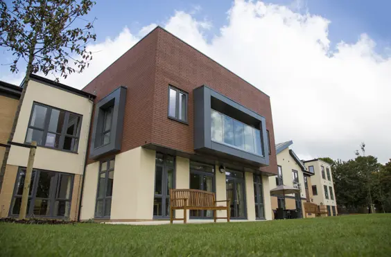 Garden City Court - An outside view of the home