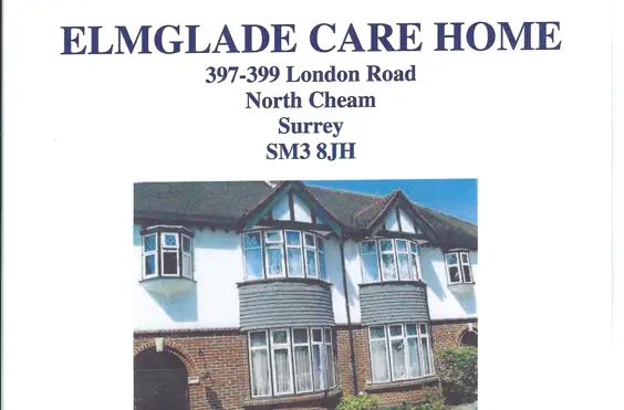 Elmglade Residential Home - An outside view of the home