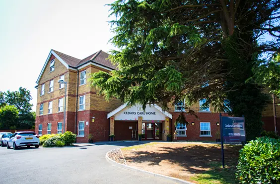 Cedars Care Home - An outside view of the home