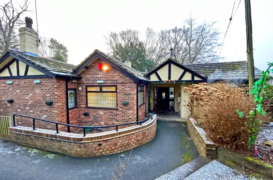 The Lodge - An outside view of the home