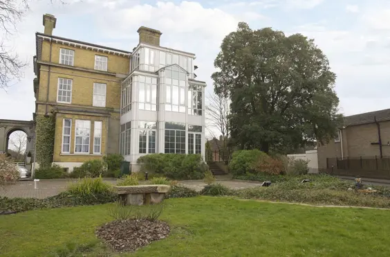 Heathland Court Care Home - An outside view of the home