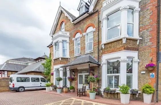 Queens Court - An outside view of the home