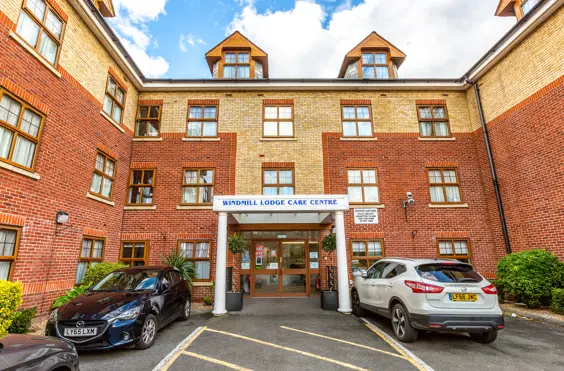 Windmill Lodge Care Home - An outside view of the home