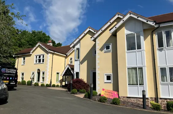 The Chace Rest Home - An outside view of the home