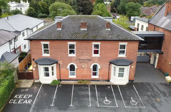 Newbridge House - An outside view of the home