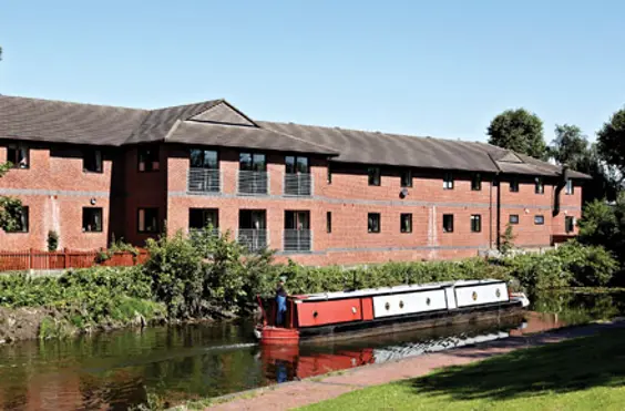 Waterside Care Home - An outside view of the home