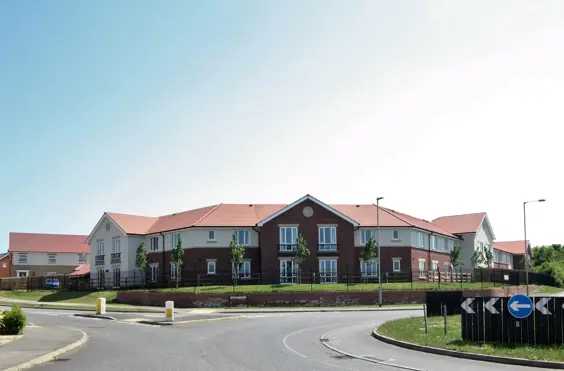 Oak Manor - An outside view of the home
