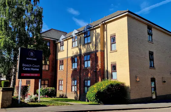 Beech Court Care Centre - An outside view of the home