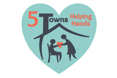 Helping Hands- 5 Towns - A company logo