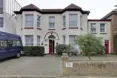 An outside view of the home