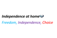 Independence at home Limited - A company logo