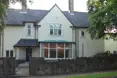 An outside view of the home