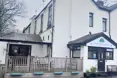 An outside view of the home